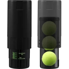 Pressuriseur de balles de padel étanche anti fuite pour conserver la pression des balles - Noir