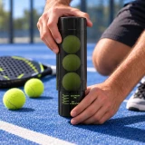 Pressuriseur de balles de padel étanche anti fuite pour conserver la pression des balles - Noir