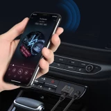 Bluetooth 5.0 USB-A Sender-Empf&auml;nger Drahtlos mit 3,5mm Klinkenstecker f&uuml;r PC und Auto - Schwarz