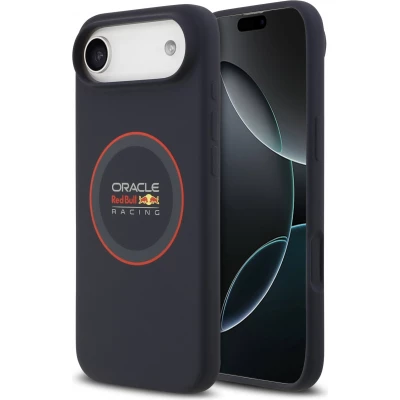 iPhone Air Case H&uuml;lle - Red Bull Racing MagSafe Silikonh&uuml;lle mit rotem Ring - Blau