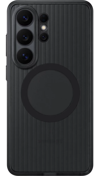 Galaxy S26 Ultra Case H&uuml;lle - Rugged Magnet Case leichter und dauerhafter Schutz - Schwarz