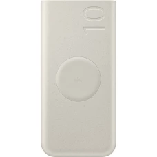 Samsung batterie externe wireless 10000 mAh 2x USB-C 25W Powerbank charge ultra-rapide - Beige