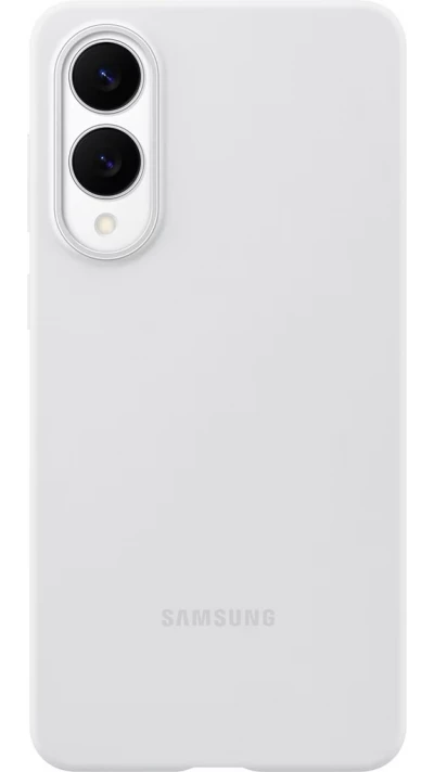Galaxy S25 Edge Case H&uuml;lle - Samsung Original Silikon - Hellgrau