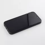 Coque iPhone 12 Pro Max - Silicone rigide noir Spring 23 fresh plants