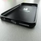 Hülle iPhone 6 Plus / 6s Plus - Silikon schwarz Blue Forest