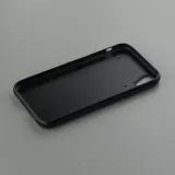 iPhone XR Case Hülle - Silikon schwarz But first Coffee
