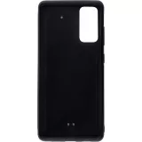 Samsung Galaxy S20 FE 5G Case Hülle - Silikon schwarz Easter 2024 white on black flower