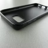Hülle Samsung Galaxy S7 - Silikon schwarz Valentine 2022 Rose