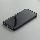 Hülle Samsung Galaxy S9 - Silikon schwarz Marble 01