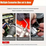 Set de cl&eacute;s hexagonales 9 pi&egrave;ces en acier chrome vanadium multi-tailles pour bricolage et r&eacute;parations