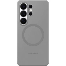 Galaxy S26 Ultra Case H&uuml;lle - Silicone Magnet Case leichter und dauerhafter Schutz - Grau