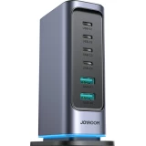 Station de charge GaN 65W Joyroom JR-TCM02 multi-ports 4x USB-C / 2x USB-A - Gris