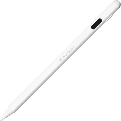 Wozinsky Universeller Aktiver Stylus f&uuml;r Android und iOS (kabellos, USB-C Ladeger&auml;t) - Weiss