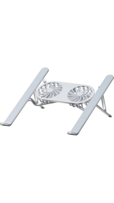 Laptop-St&auml;nder mit integriertem Ventilator und neigbar