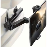 Support tablette/téléphone pour voiture appui-tête compatible avec différents appareils de 11,94 à 32,77cm - Noir