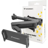 Support Wozinsky pour voiture d'appuie-t&ecirc;te r&eacute;glable pour smartphone ou tablette adaptation universelle avec rotation &agrave; 360&deg; - Noir