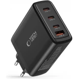 Tech-Protect NC100W-GAN chargeur 100W 3x USB-C PD / USB-A QC 3.0 - Noir