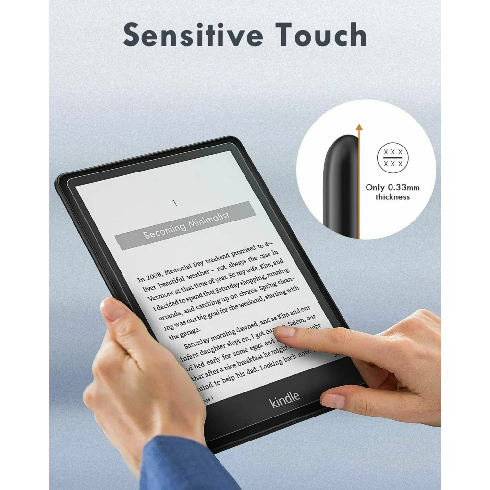Tempered Glass Kindle 2022 (11e génération) - Vitre de protection d'écran en verre trempé
