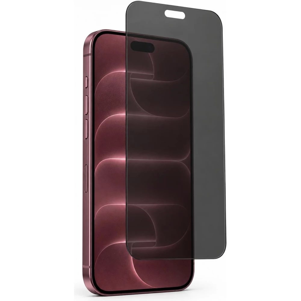 Tempered Glass Privacy iPhone 18 Pro - Vitre de protection d'écran anti-espion en verre trempé