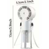 USB Wiederaufladbarer Tragbarer Sprühventilator Mini Hochgeschwindigkeits Handventilator