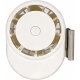 Ventilateur USB Type-C mini &agrave; clip portable rechargeable ultral&eacute;ger silencieux &agrave; porter avec batterie 1600 mAh - Blanc