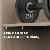 Holzschrauben Regaltr&auml;ger 2 in 1 (30 St&uuml;ck) - Silber