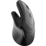 Wozinsky 3600 DPI WWM-1076 souris ergonomique verticale Bluetooth - Noir