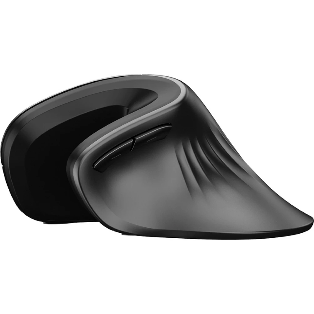 Wozinsky 3600 DPI WWM-1076 souris ergonomique verticale Bluetooth - Noir