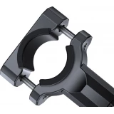 Wozinsky WBHBK3 360&deg; support t&eacute;l&eacute;phone m&eacute;tal pour v&eacute;lo et trottinette - Noir