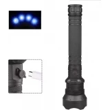 Wozinsky WLT-20W lampe de poche tactique 20W 2000 lm diodes CREE IP65 faisceau ajustable - Noir