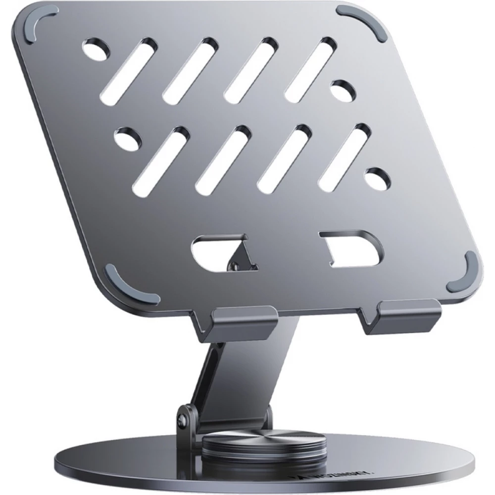 Wozinsky WRS-DSY84SS 360&deg; drehbarer Aluminium Tablet Halter - Grau