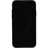 Hülle iPhone X / Xs - Silikon schwarz Broken Screen