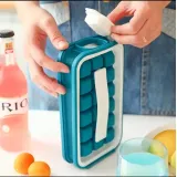 Eiswürfelformen Eis Ball Maker mit Deckel Eis Flasche zum Formen von Eiswürfel