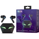 Ecouteurs sans fil TWS P86 In-Ear Gaming Headphones avec Bluetooth 5.1 design futuriste incl. lumière LED