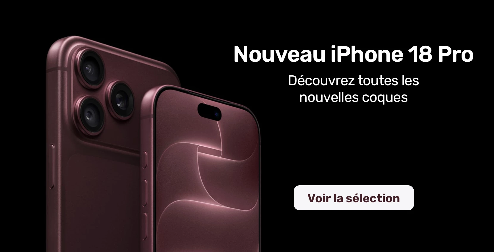 Coques iPhone 18 Pro 