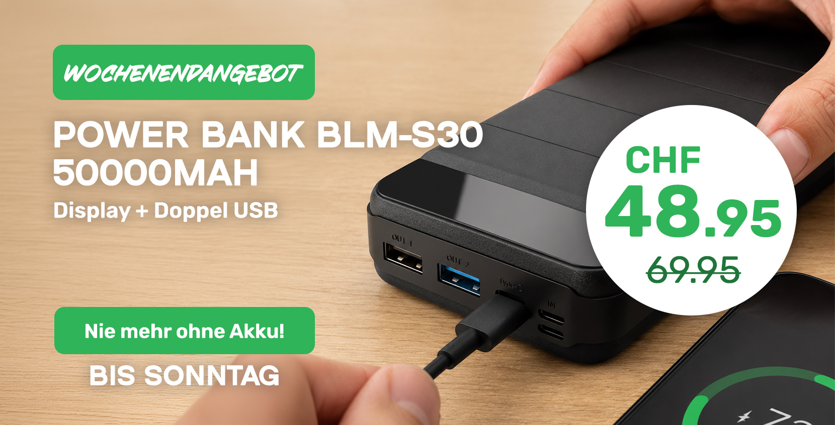 Offre week Power Bank