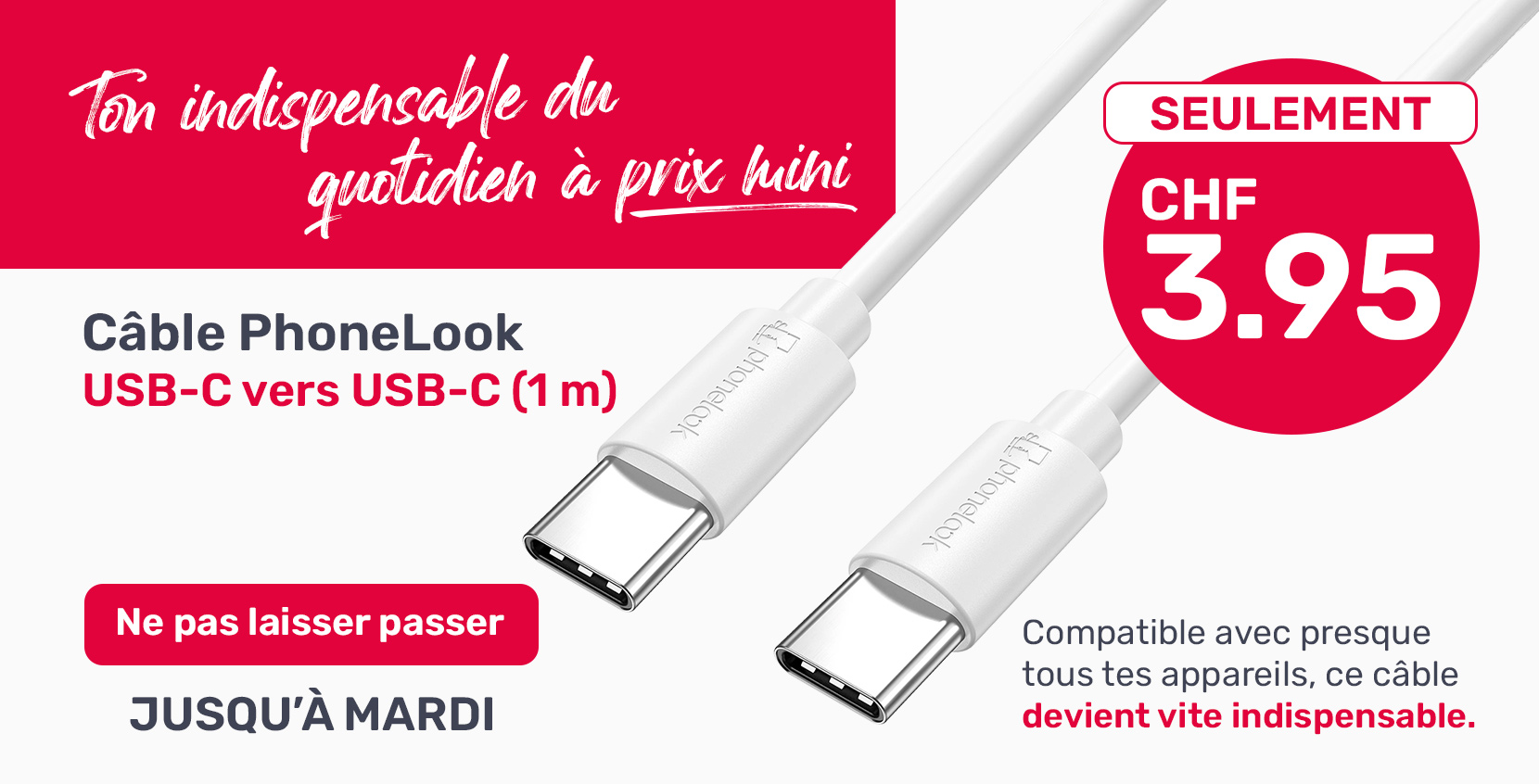  Câble essentiel CHF 3.95