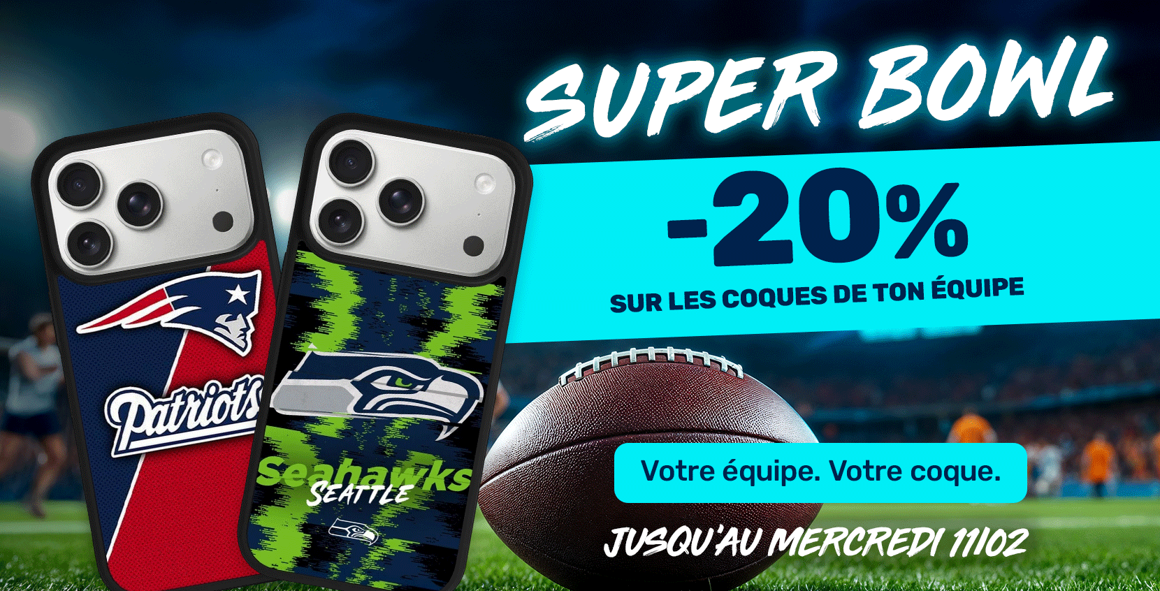 Coques Super Bowl