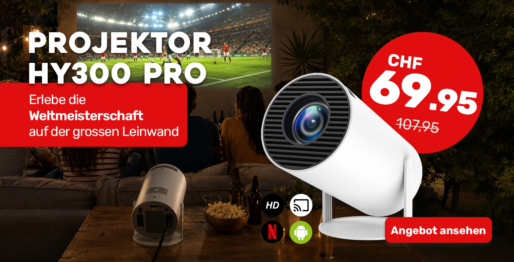 Projecteur Coupe du Monde