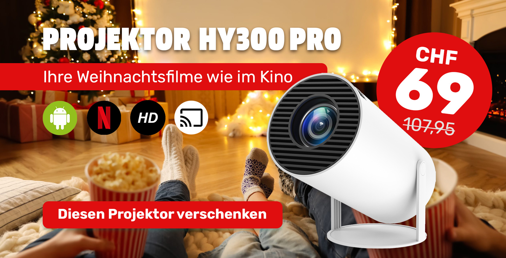 Projecteur HY300 Pro