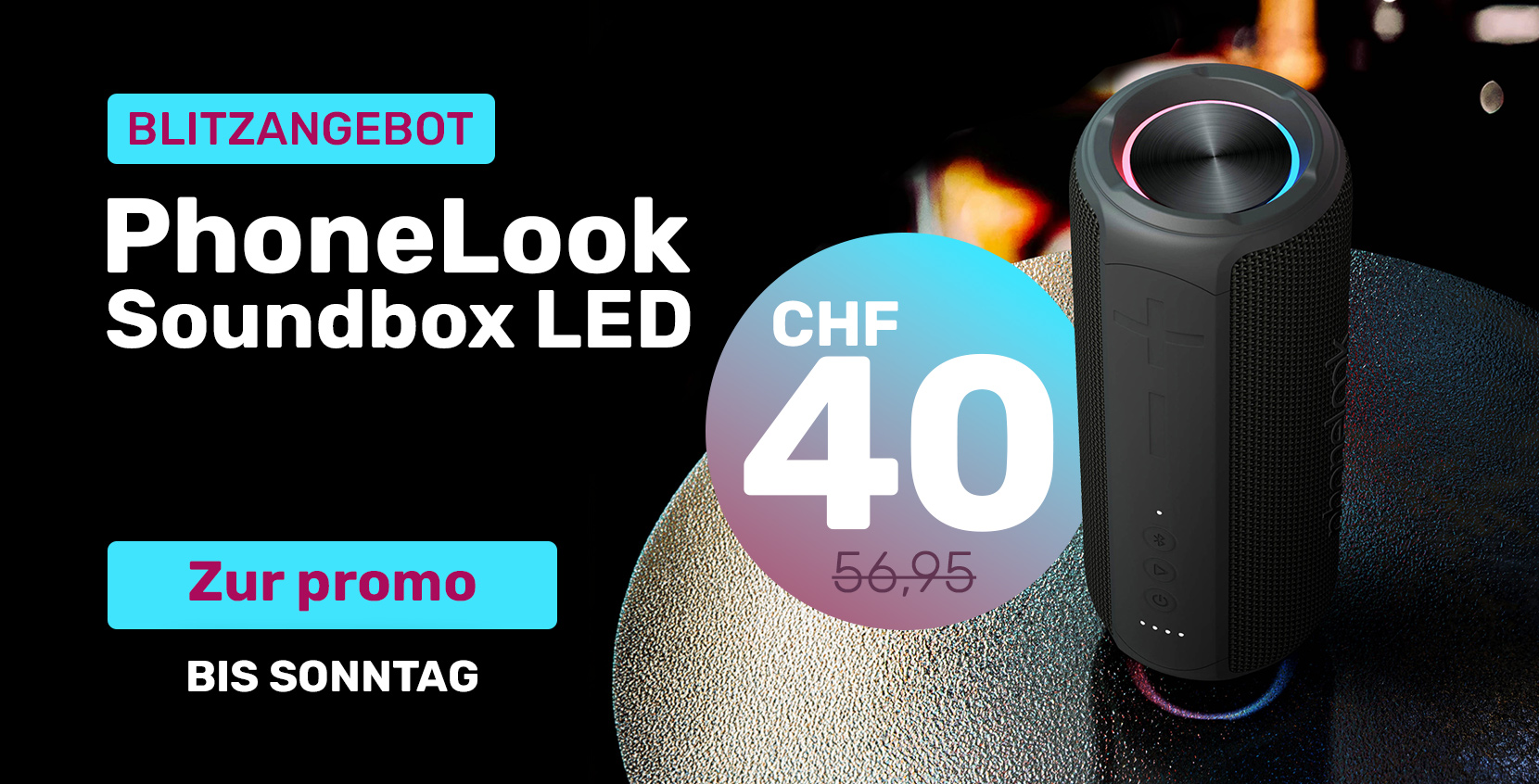 Promo Flash Soundbox Led