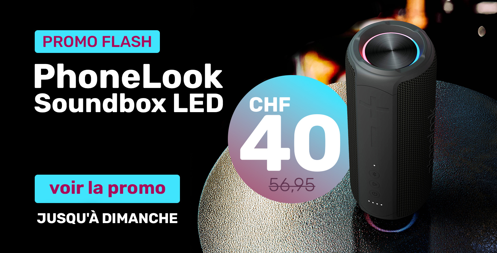 Promo Flash Soundbox Led