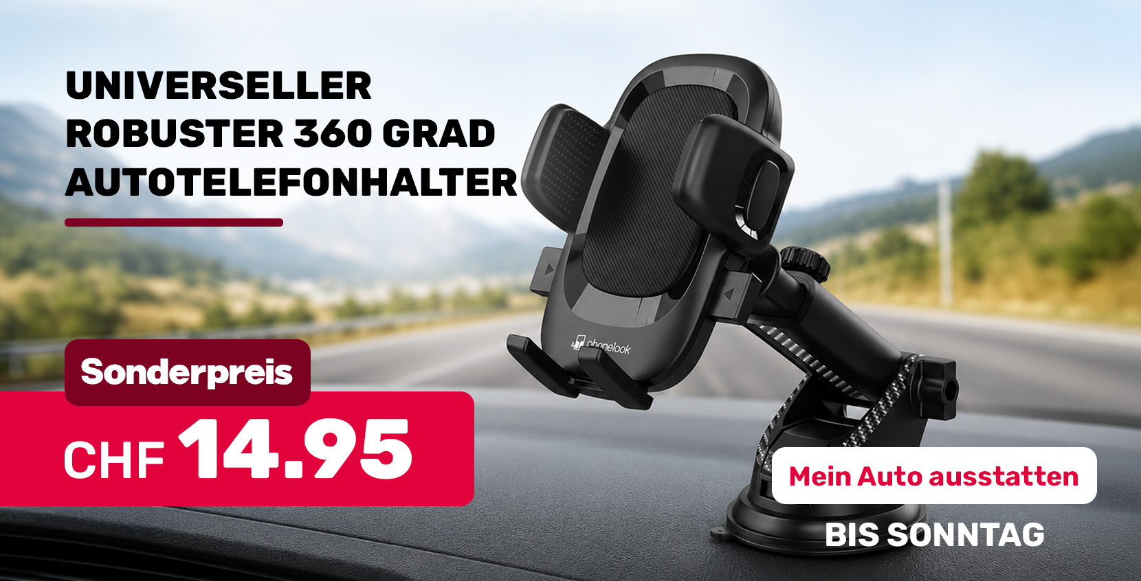 Support voiture 360