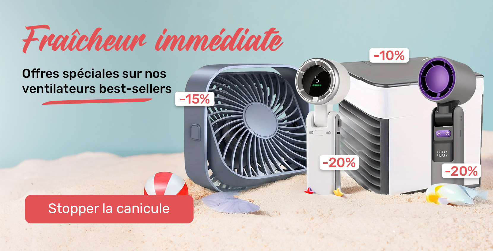 Ventilateurs Canicule