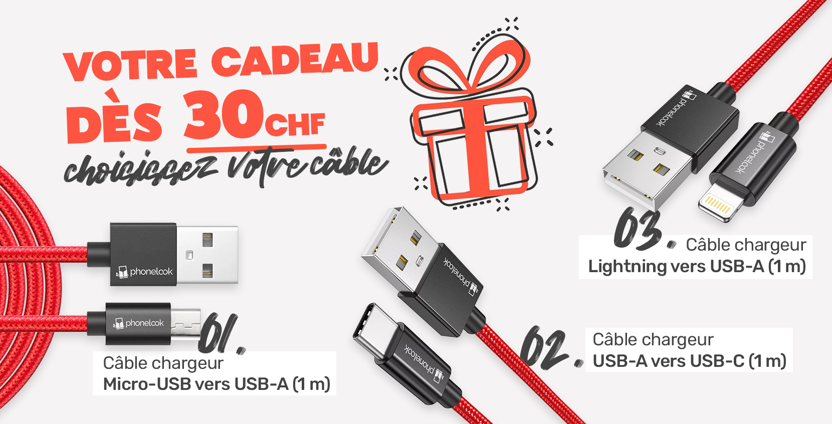 Cadeau câble