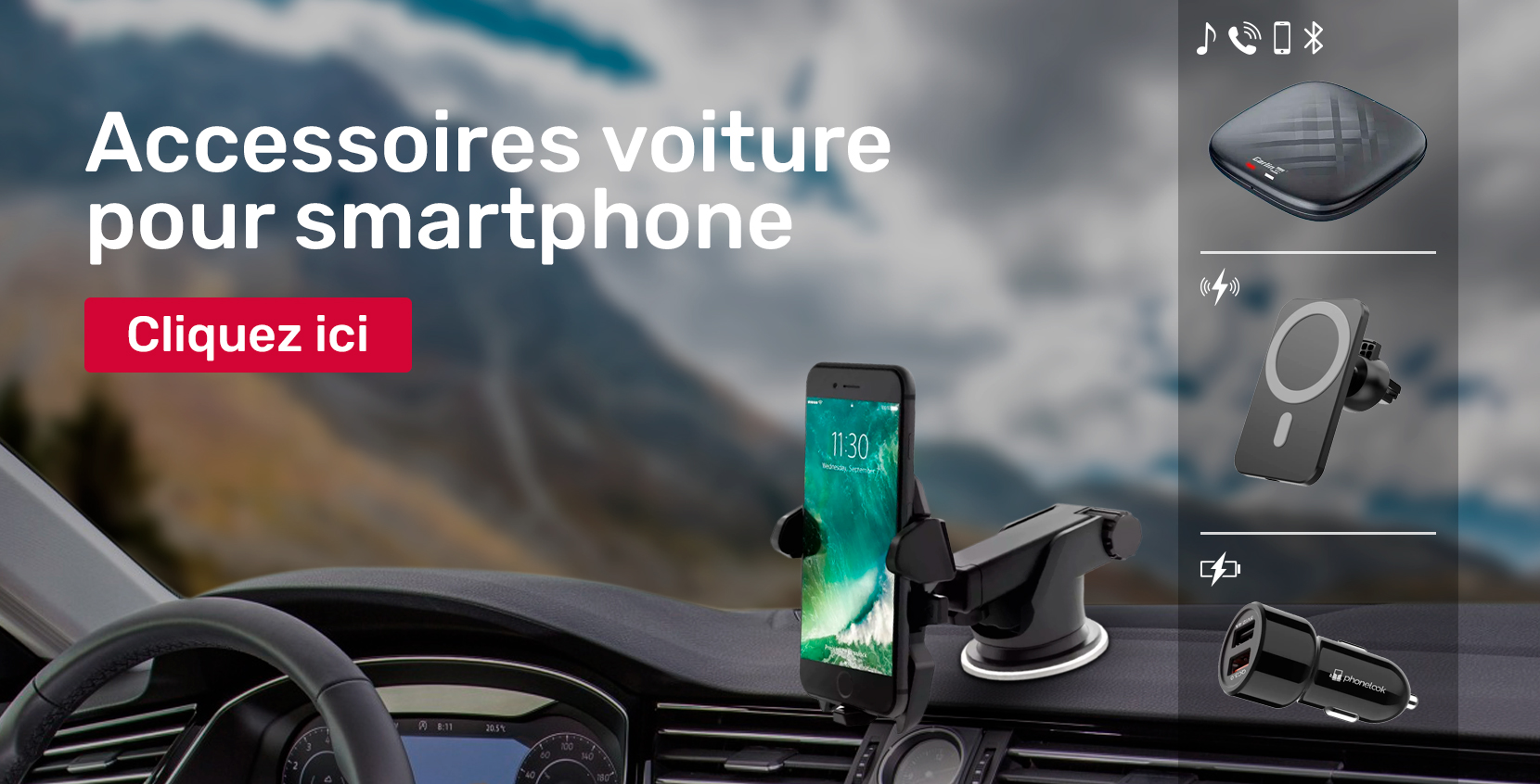 Accessoires pour voiture