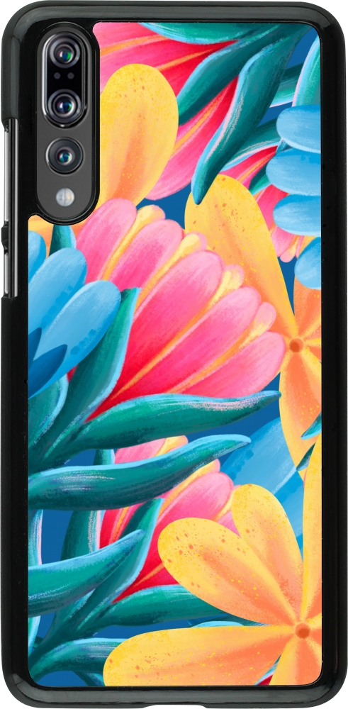 Huawei P20 Pro Case Hülle - Spring 23 colorful flowers - Kaufen auf ...