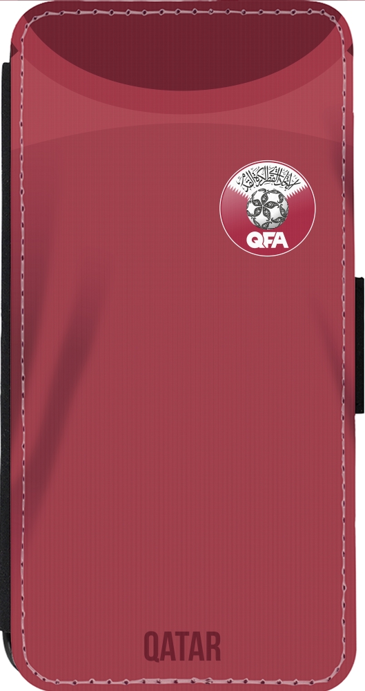 iPhone 13 Pro Max Case Hülle Wallet schwarz Katar 2022