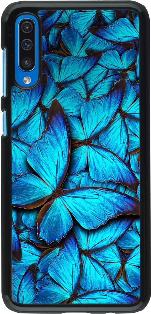 Coque Samsung Galaxy A50 - Papillon - Bleu - Acheter sur PhoneLook