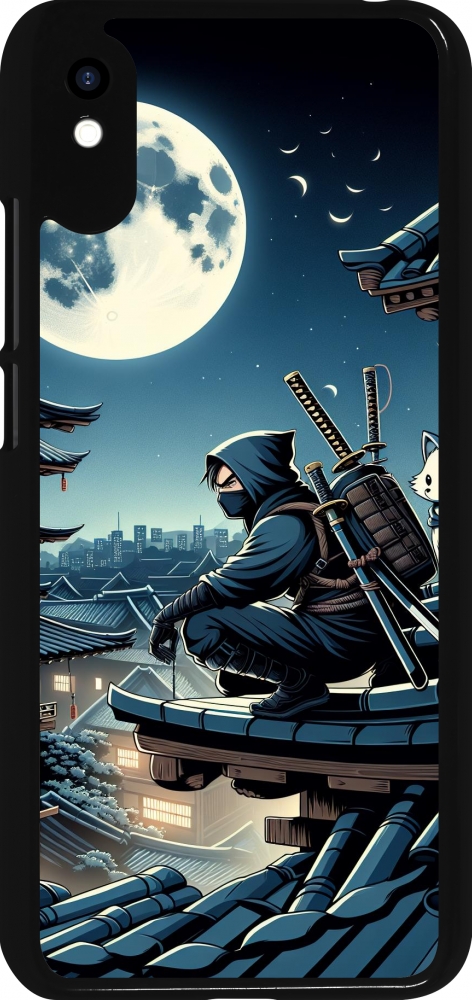 Xiaomi Redmi 9A Case Hülle - Ninja unter dem Mond - Kaufen auf PhoneLook
